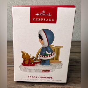 Hallmark Keepsake NEW 2022 Christmas Ornament Frosty Friends 43rd in series